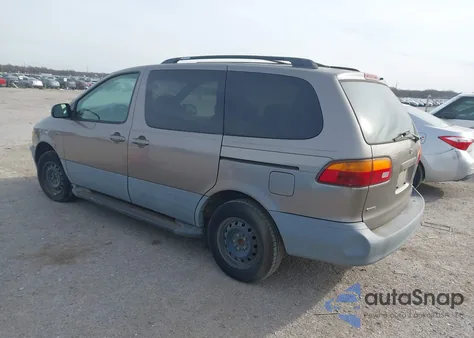 1998 Toyota Sienna Le z USA, uszkodzony, nr VIN 4T3ZF13C0WU076176